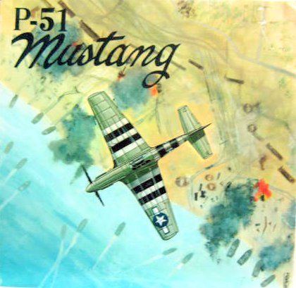 Couverture de P 51 MUSTANG