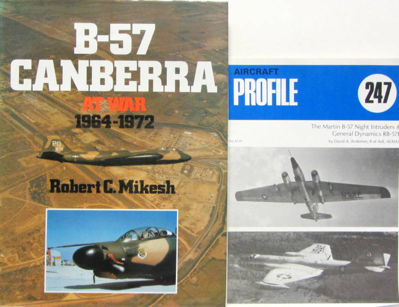 Couverture de B 57 CANBERRA AT WAR 1964-1972 - PROFILE EN ANGLAIS