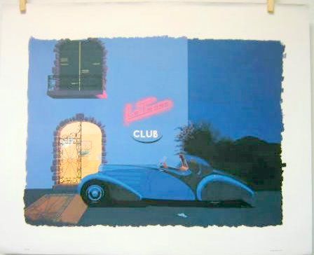 Couverture de BUGATTI 57 STELVIO LITHO LE DANDY PAR H.TANAKA