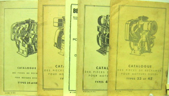 Couverture de BERNARD MOTEURS  CATALOGUE DE PIECES DETACHEES  AU CHOIX