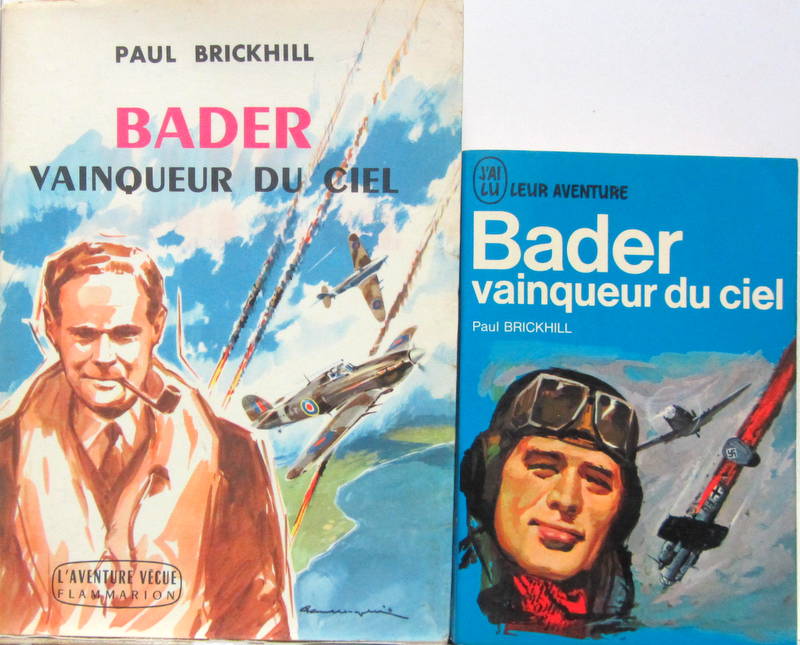 Couverture de BADER VAINQUEUR DU CIEL DE P.BRICKHILL