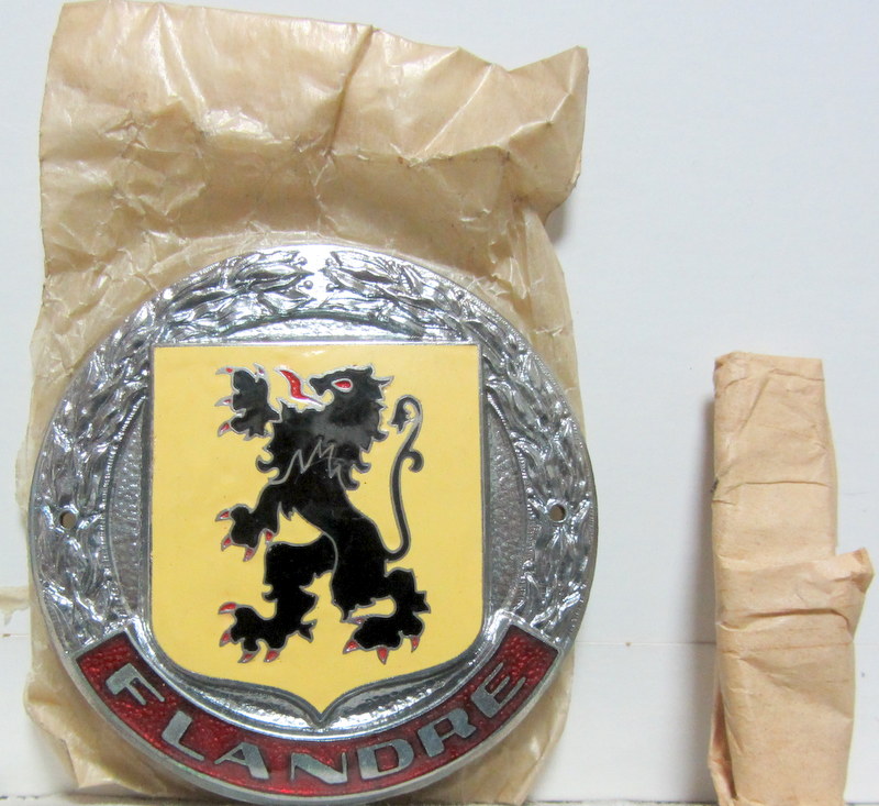 Couverture de BADGE FLANDRE EMAILLE NEUF DANS SA POCHETTE DE CHEZ AUGIS