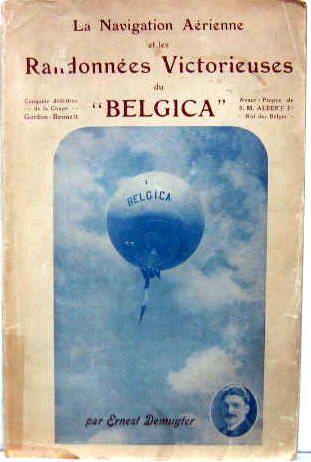 Couverture de LA NAVIGATION AERIENNE ET LES RANDONNEES VICTORIEUSES DU BELGICA - 1925