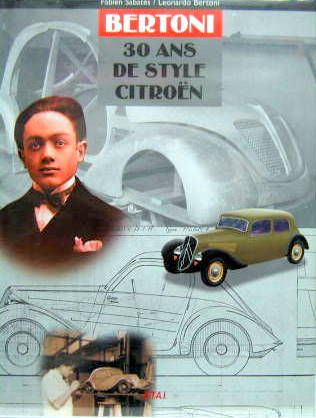 Couverture de BERTONI 30 ANS DE STYLE CITROEN