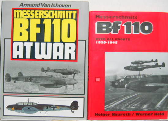 Couverture de MESSERSCHMITT BF 110 AT WAR-OVER ALL FRONT 1939-45