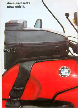 Couverture de 1984 BMW SERIE K  ACCESSOIRES MOTO