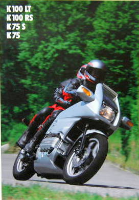 Couverture de BMW K100LT K100RS K75S K75  CATALOGUE