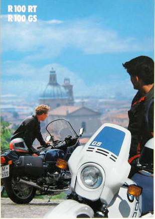 Couverture de 1988-10  BMW R100RT R100GS CATALOGUE