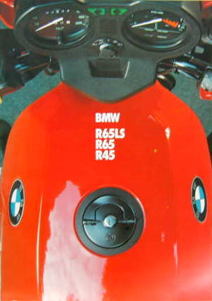 Couverture de 1983-1  BMW R65S R65 R45 CATALOGUE