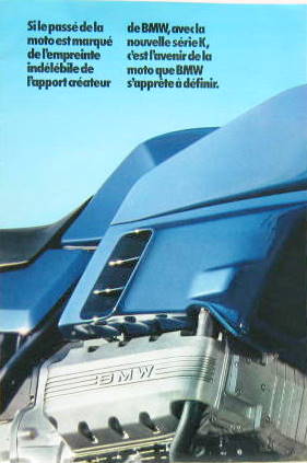 Couverture de 1983 BMW SERIE K