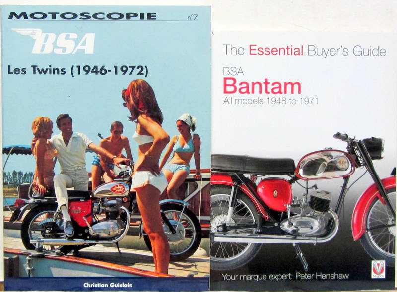 Couverture de BSA LES TWINS 1946-1972 - GUIDE BANTAM 1948-1971
