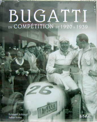 Couverture de BUGATTI EN COMPETITION DE 1920 A 1939