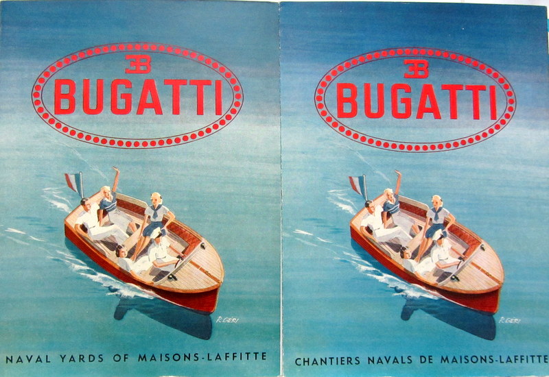 Couverture de BUGATTI YOUYOU DESSIN DE RENE GERI DEPLIANT