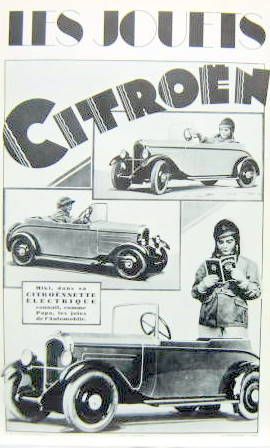 Couverture de LES JOUETS CITROEN