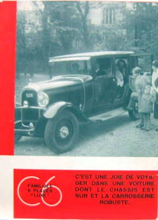 Couverture de CITROEN FAMILLIALE ET TORPEDO LUXE C6