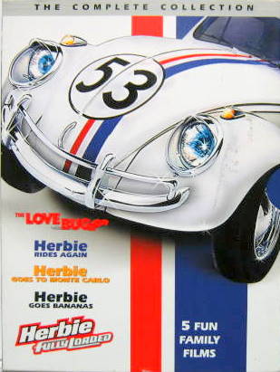 Couverture de THE COMPLETE COLLECTION 5 FILMS EN DVD DANS L'EMBOITAGE SUR LA COCCINELLE EN MULTILANGUES