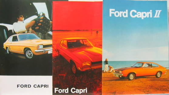 Couverture de FORD CAPRI CATALOGUE  AU CHOIX