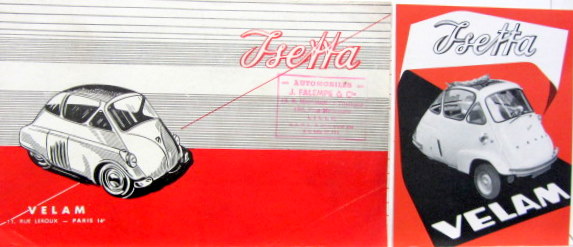 Couverture de ISETTA VELAM CATALOGUE AU CHOIX