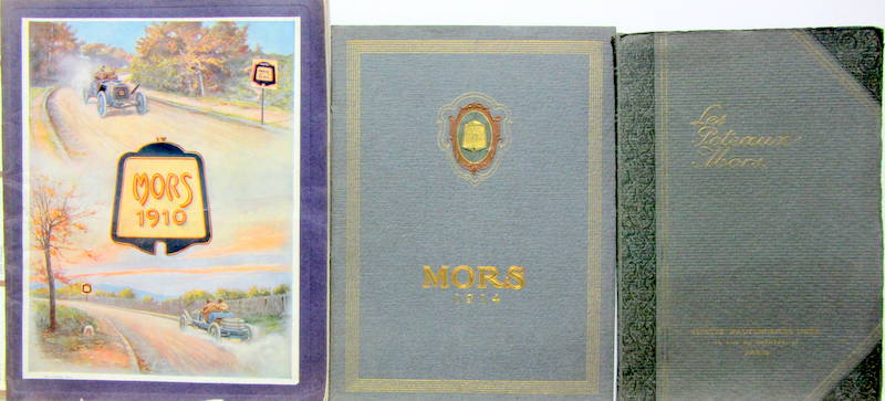 Couverture de MORS CATALOGUE 1910 - CATALOGUE 1914 - POTEAUX MORS