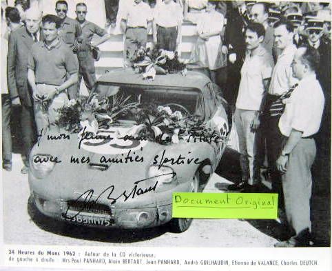 Couverture de CD PANHARD 24 HEURES DU MANS 1962