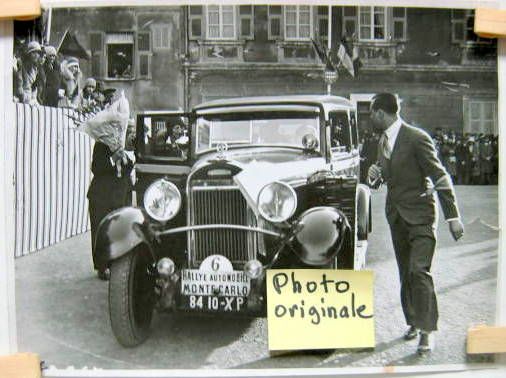 Couverture de CHENARD ET WALCKER AU RALLYE DU MONTE CARLO N°6 8410XP