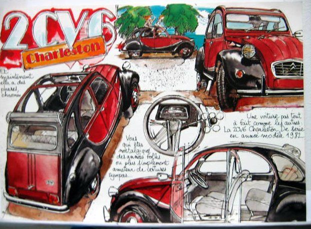 Couverture de 1981 CITROEN 2 CV 6 CHARLESTON ET 2 CV 6