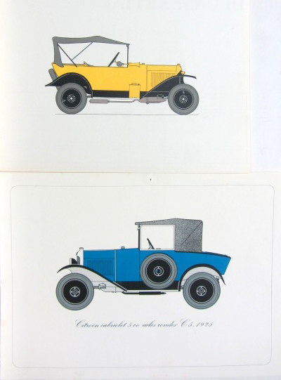 Couverture de CITROEN 5 HP DESSIN AU CHOIX