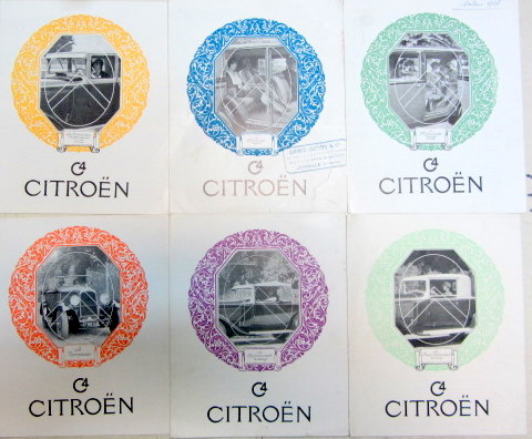 Couverture de CITROEN C4 DIFFERENTES CARROSSERIES CATALOGUE AU CHOIX