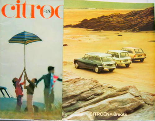 Couverture de 1965 -1975 CITROEN DS-ID BREAK  CATALOGUE