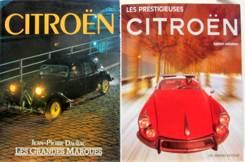Couverture de CITROEN LES GRANDES MARQUES DE J.P.DAULIAC - LES PRESTIGIEUSES