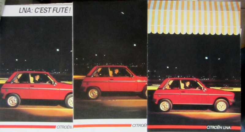 Couverture de CITROEN LNA 1985-1986 CATALOGUE