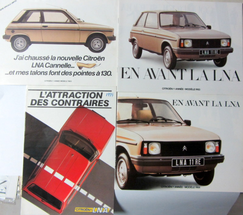 Couverture de CITROEN LNA CANNELLE 1983-84