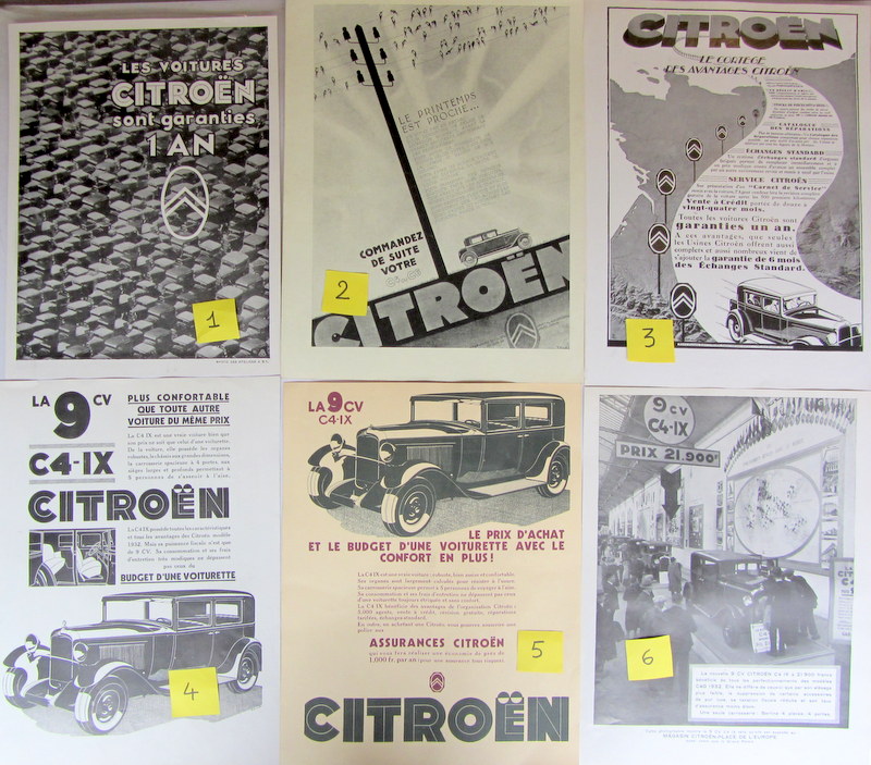 Couverture de CITROEN C4 C6 PUBLICITE DECOUPE DANS LES REVUES D'EPOQUE