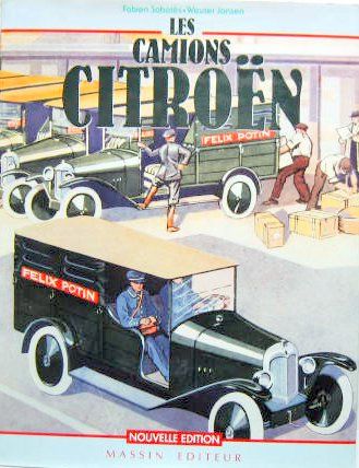 Couverture de LES CAMIONS CITROEN