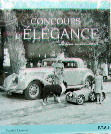 Couverture de CONCOURS D'ELEGANCE LE REVE AUTOMOBILE