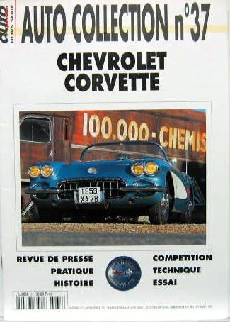 Couverture de CHEVROLET CORVETTE - AUTO COLLECTION N° 37