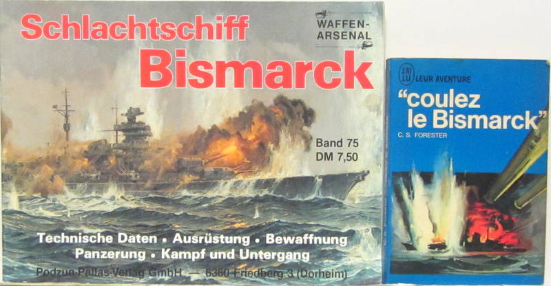 Couverture de SCHLACHTSCHIFF BISMARCK - COULEZ LE BISMARCK