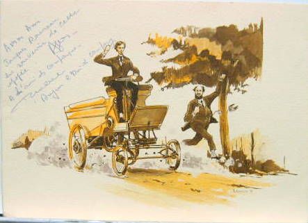 Couverture de EDOUARD DELAMARE DEBOUTTEVILLE DESSIN DE 1984