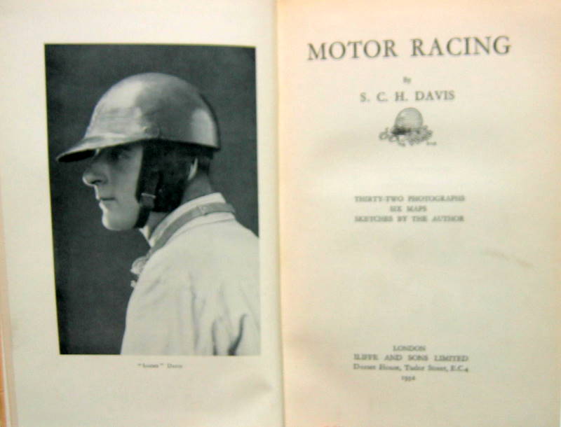 Couverture de 1932 MOTORS RACING SCH DAVIS