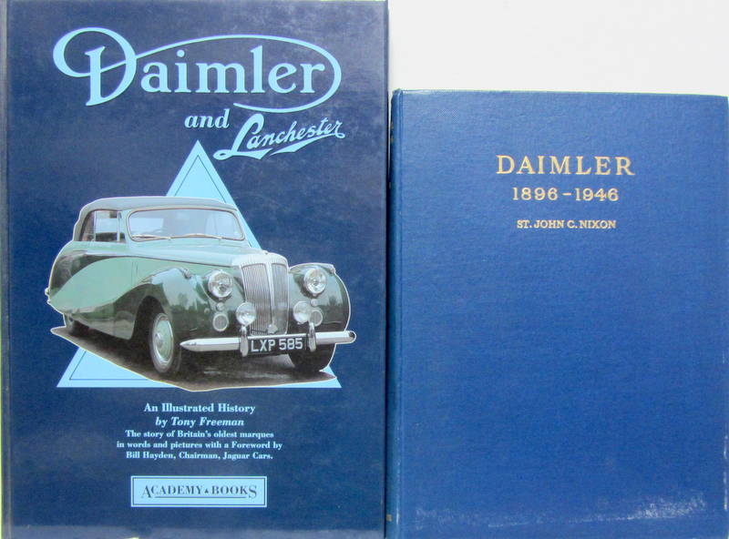 Couverture de DAIMLER AND LANCHESTER - DAIMLER 1896 1946