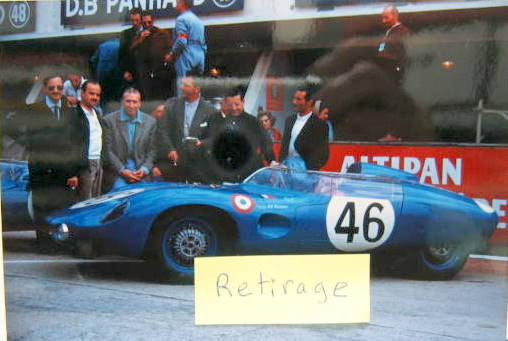 Couverture de DB N°46 AUX 24 HEURES DU MANS PHOTO RETIRAGE