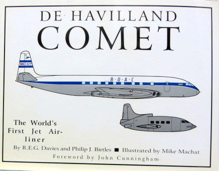 Couverture de DE HAVILLAND COMET THE WORLD'S FIRST JET AIR - LINER EN ANGLAIS 
AND SEA VIXEN