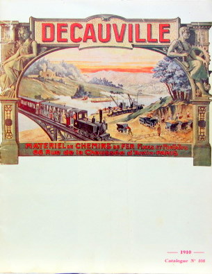 Couverture de 1910 DECAUVILLE CATALOGUE EN FAC SIMILE