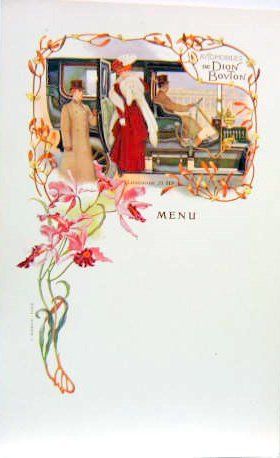 Couverture de DE DION BOUTON MENU AVEC PARIS