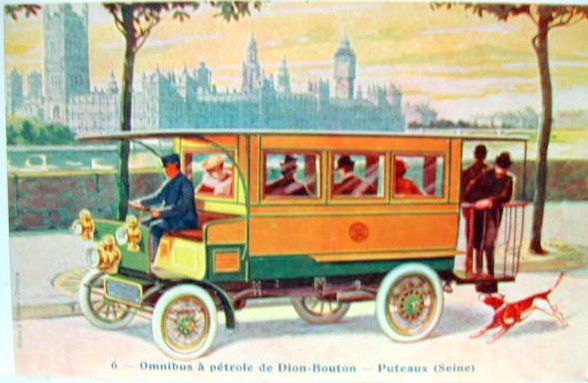 Couverture de DE DION BOUTON OMNIBUS A PETROLE 

12 CV 2 CYLINDRES
