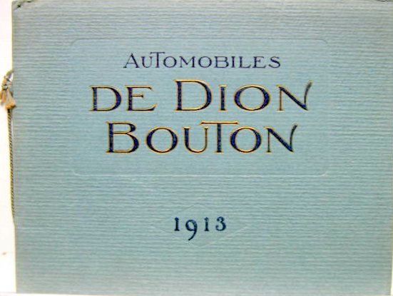 Couverture de 1913 DE DION BOUTON