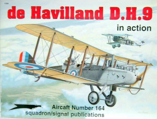 Couverture de DE HAVILLAND D H 9 IN ACTION