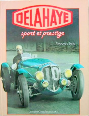 Couverture de DELAHAYE SPORT ET PRESTIGE DE F.JOLLY
