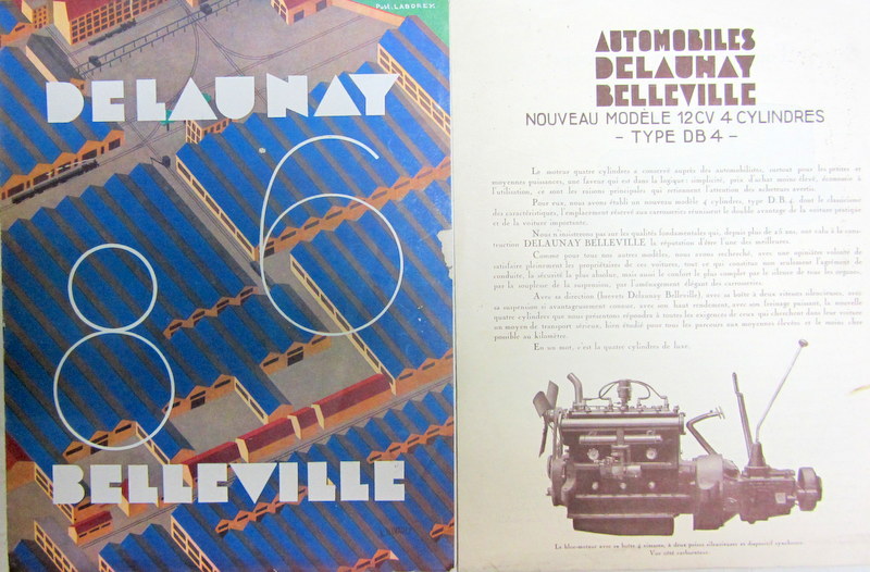 Couverture de DELAUNAY BELLEVILLE CATALOGUES