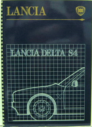 Couverture de 1985-9 LANCIA DELTA S4 DOSSIER DE PRESSE